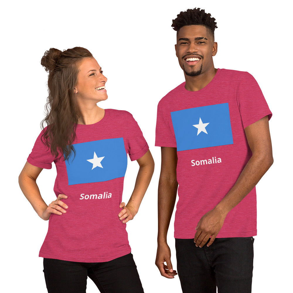 Somalia flag Unisex t-shirt