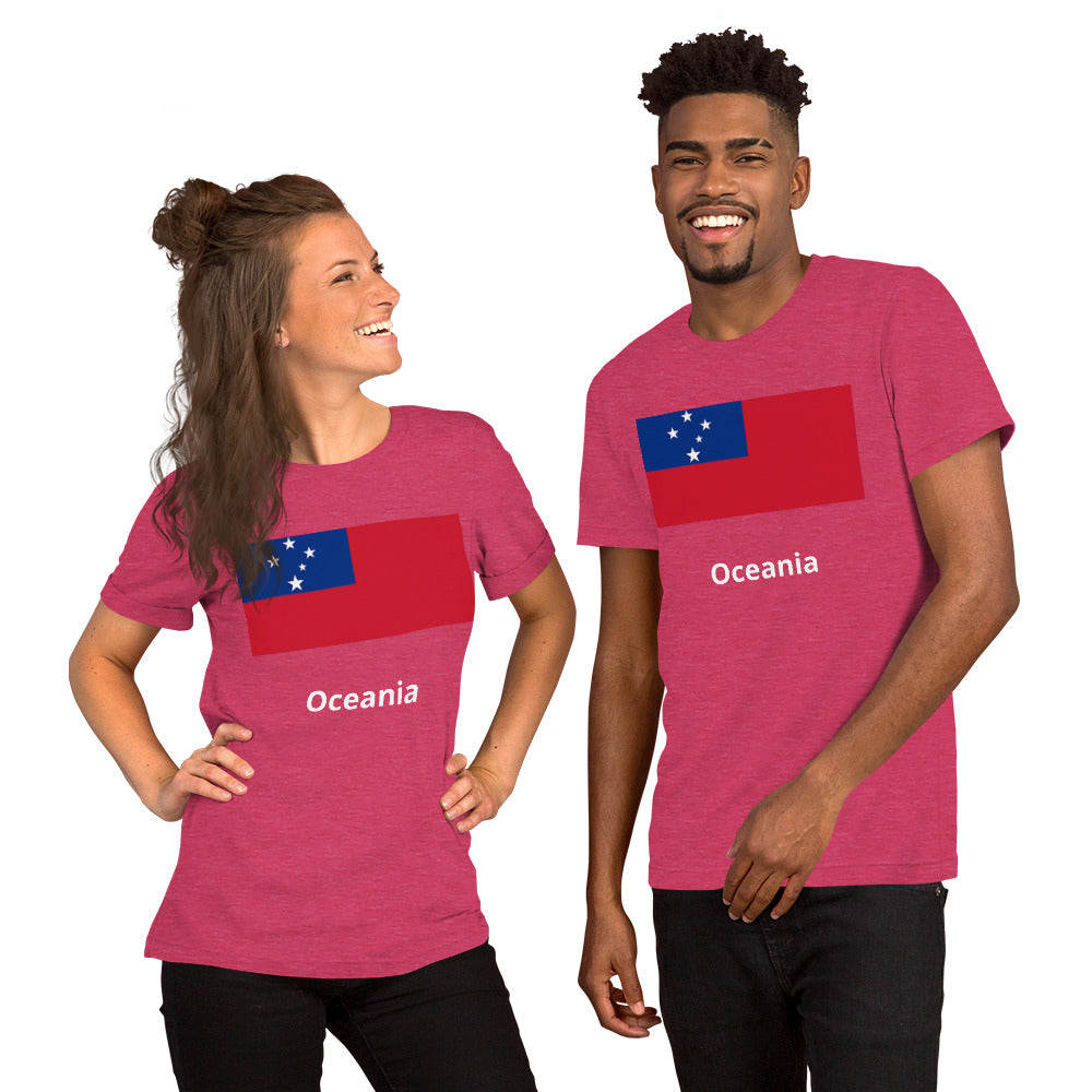 Oceania flag Unisex t-shirt