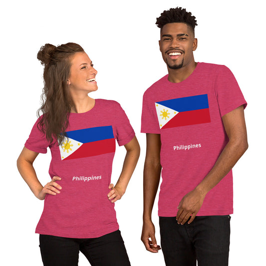 Philippines flag Unisex t-shirt