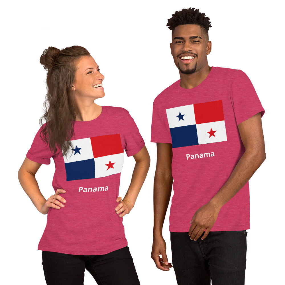 Panama flag Unisex t-shirt