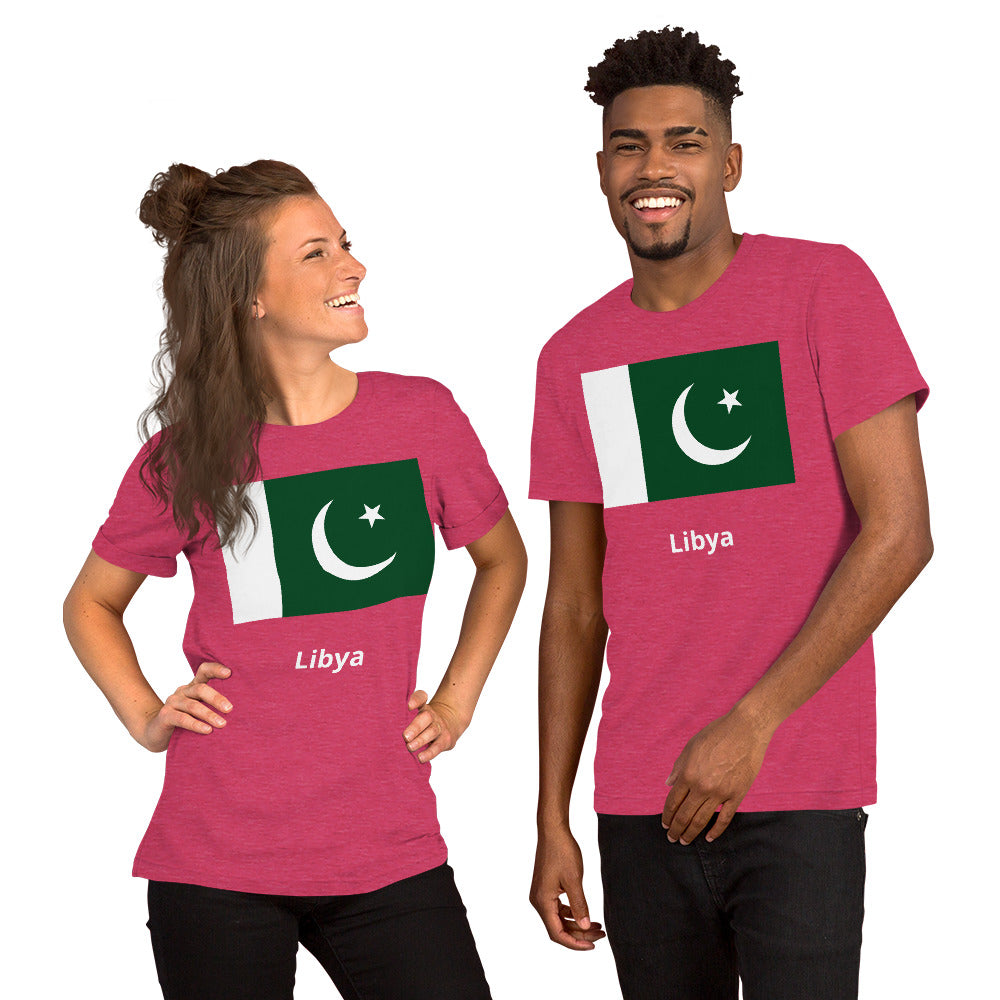 Libya flag Unisex t-shirt