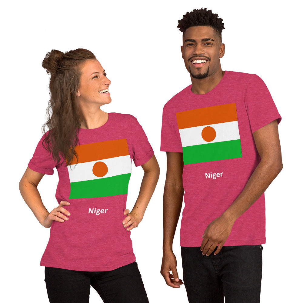 Niger flag Unisex t-shirt