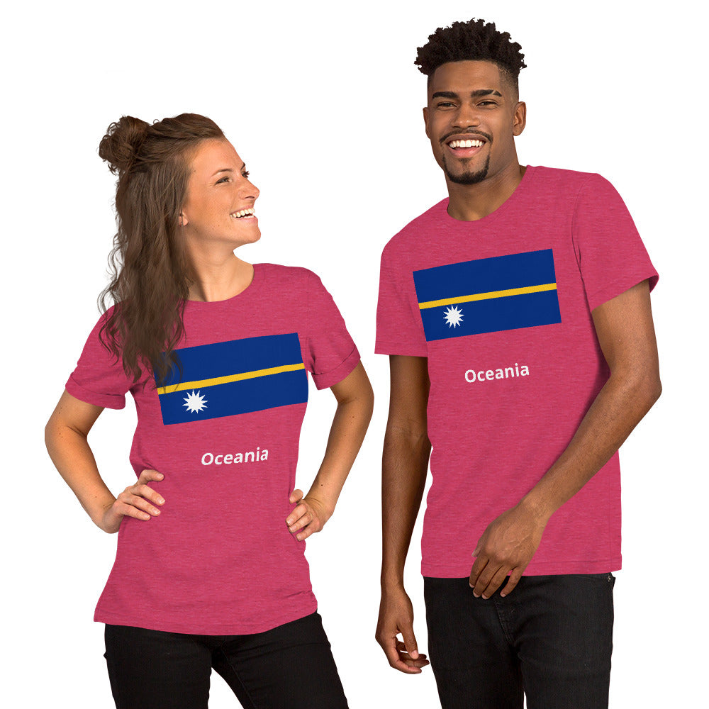 Oceania flag 2 Unisex t-shirt