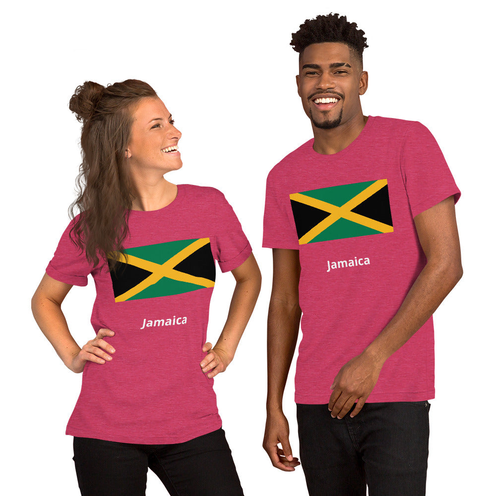 Jamaica flag Unisex t-shirt