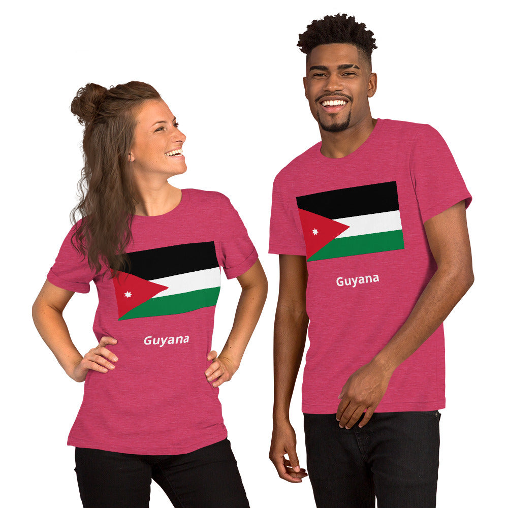 Guyana flag Unisex t-shirt