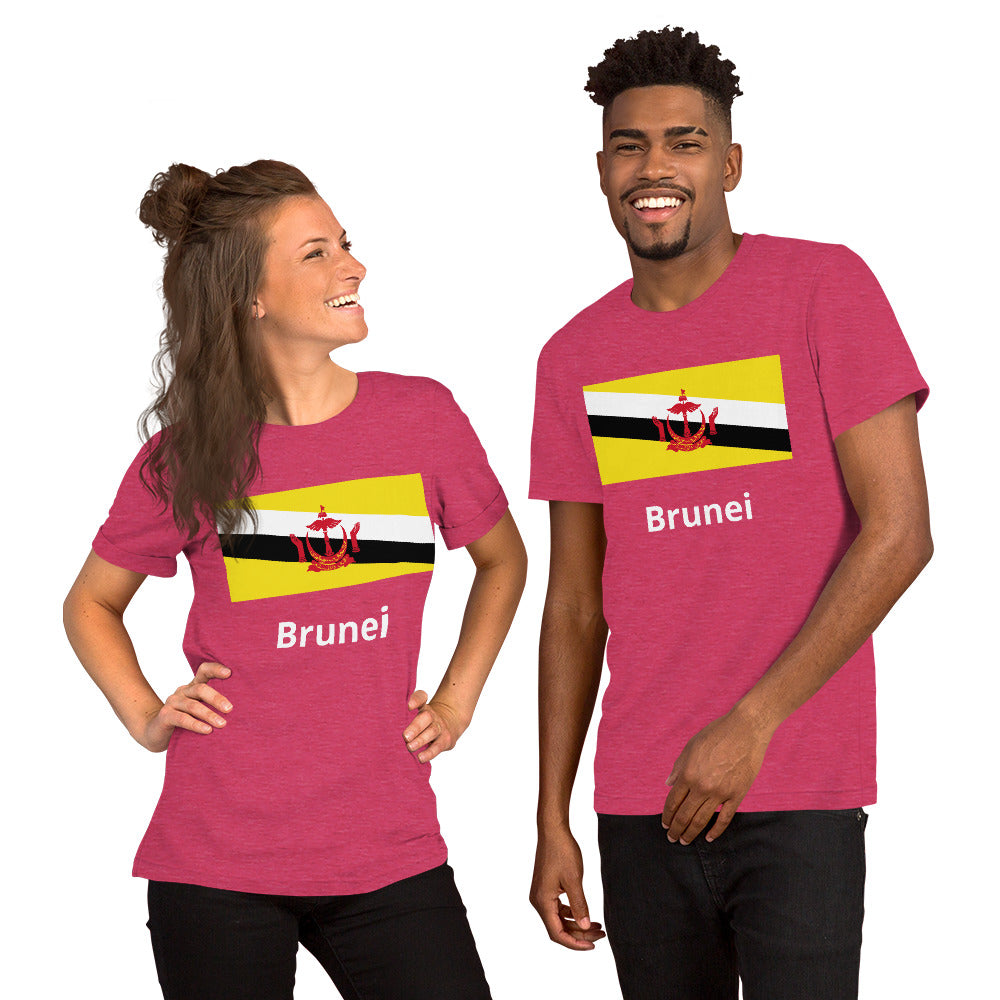 Brunei flag Unisex t-shirt