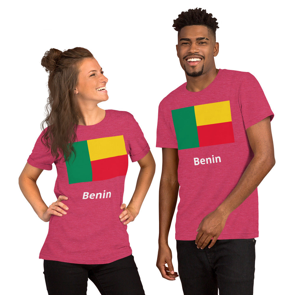 Benin flag Unisex t-shirt