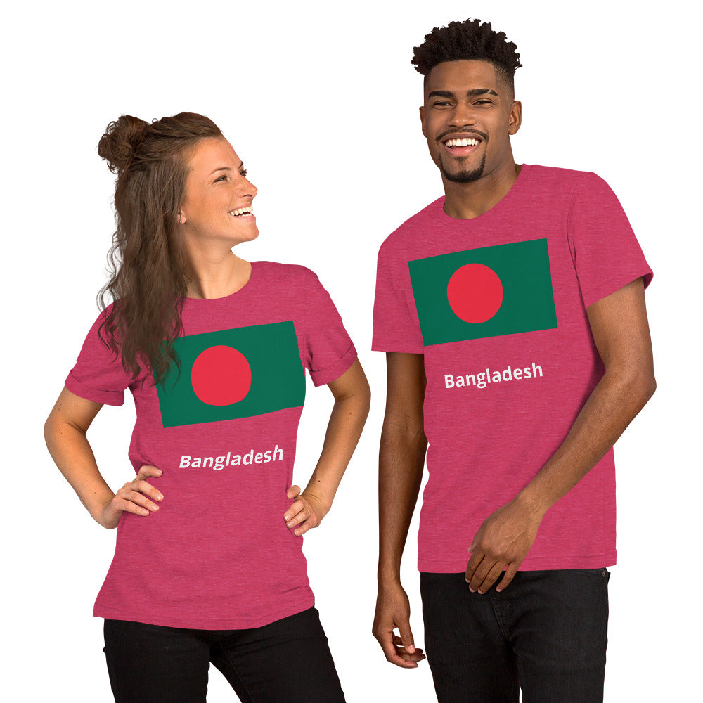 Bangladesh flag Unisex t-shirt