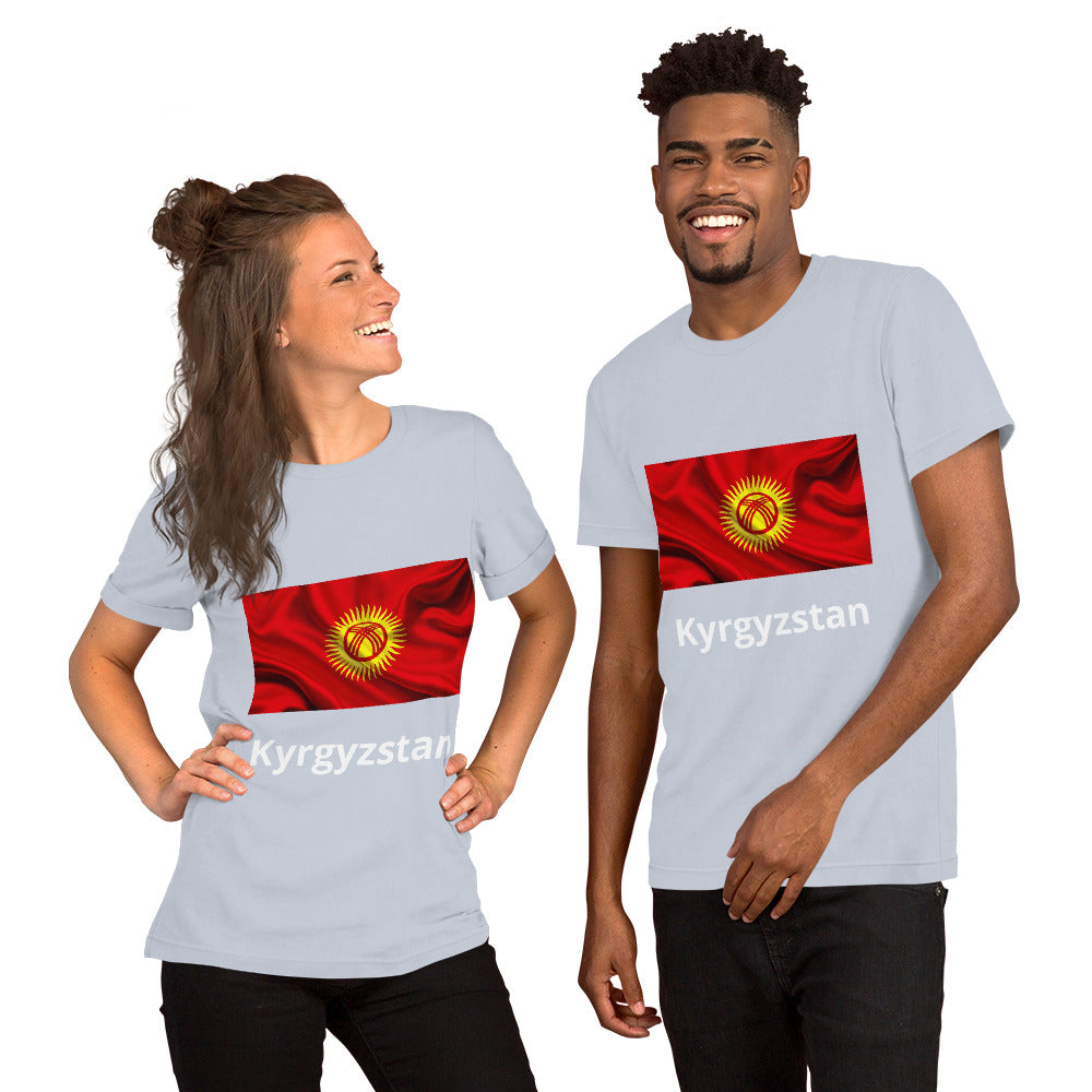 Kyrgyzstan flag Unisex t-shirt