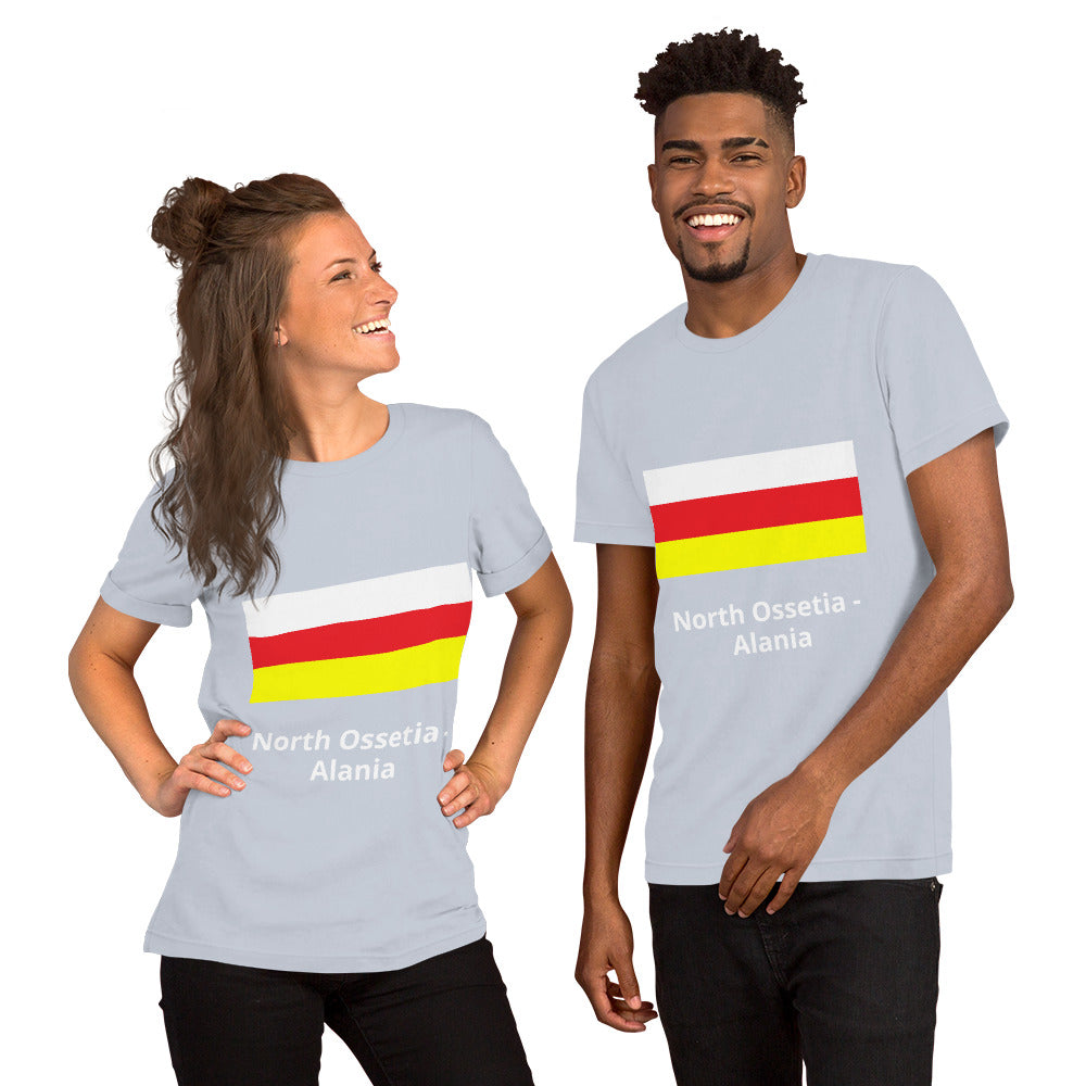 North Ossetia - Alania flag Unisex t-shirt