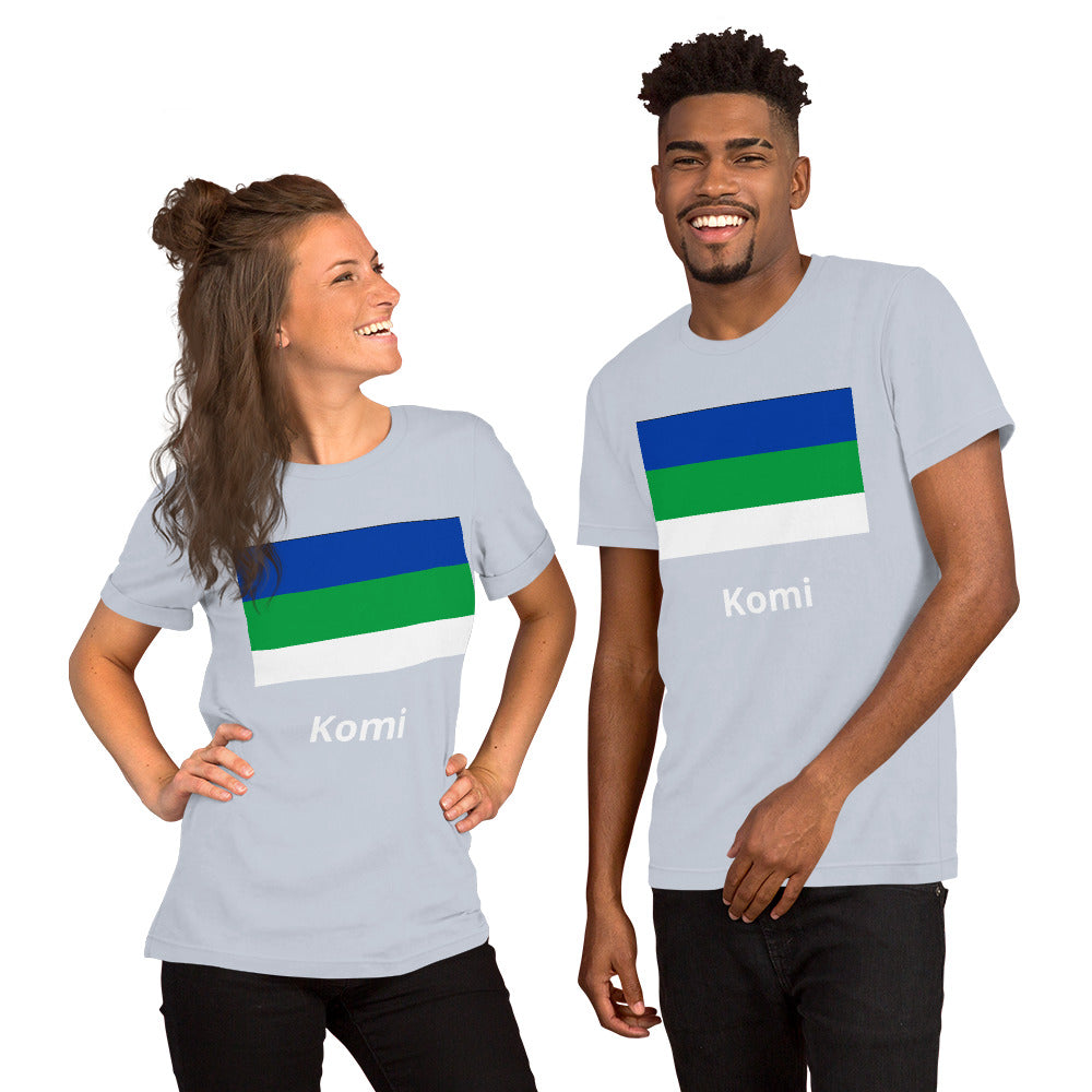 Komi flag Unisex t-shirt