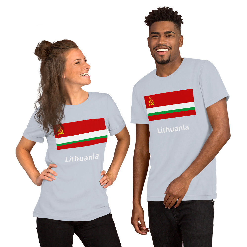 Lithuania flag Unisex t-shirt