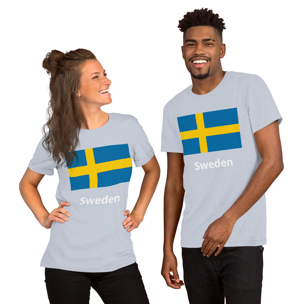 Sweden flag Unisex t-shirt