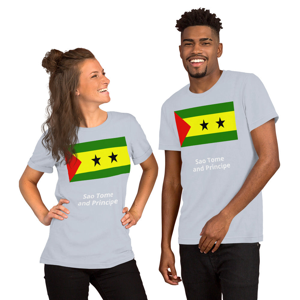 Sao Tome and Principe flag Unisex t-shirt