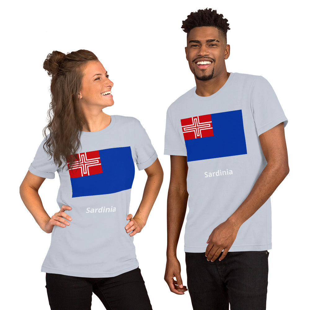 Sardinia flag Unisex t-shirt