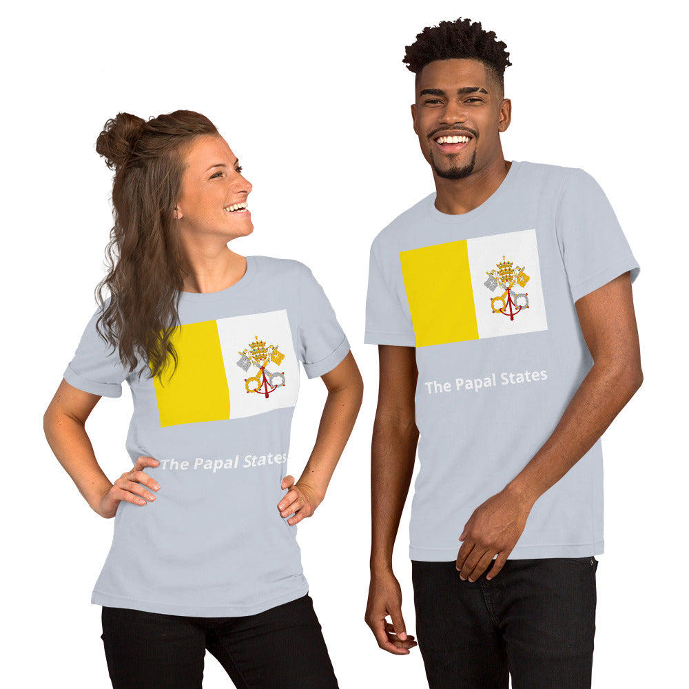 The Papal States, State of the Church flag Unisex t-shirt