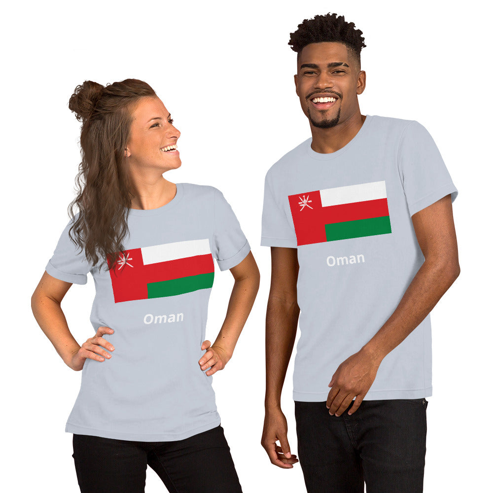 Oman flag Unisex t-shirt