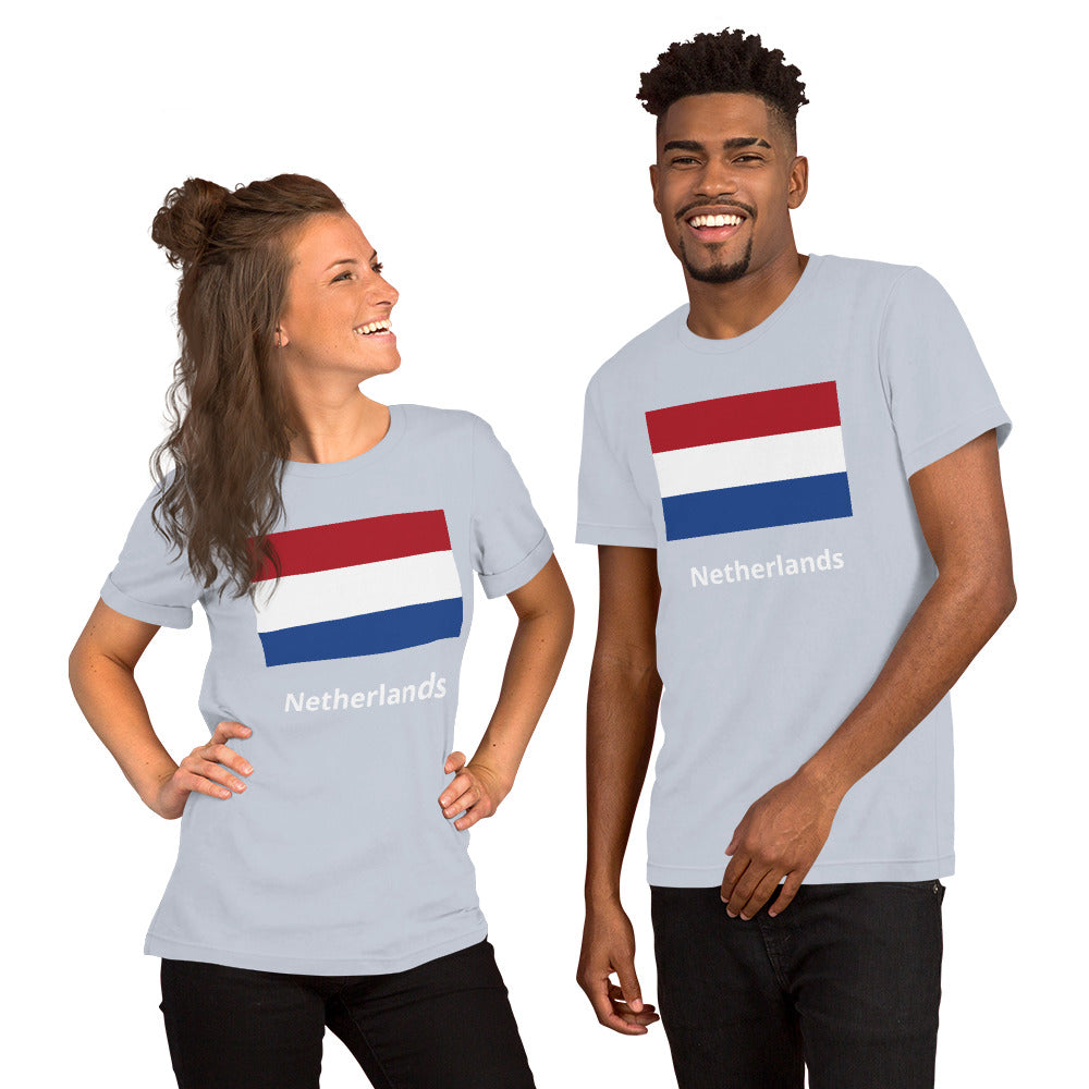 Netherlands flag Unisex t-shirt