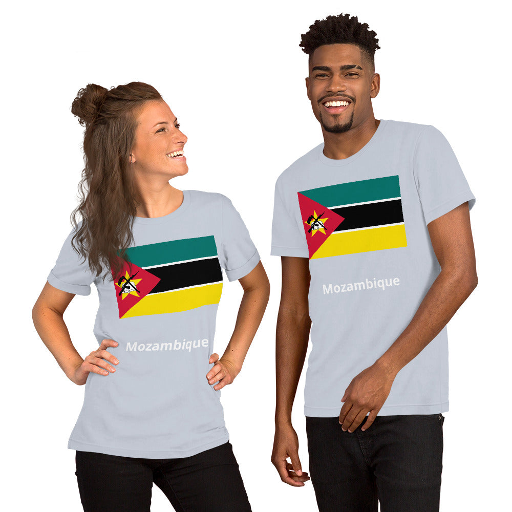 Mozambique flag Unisex t-shirt