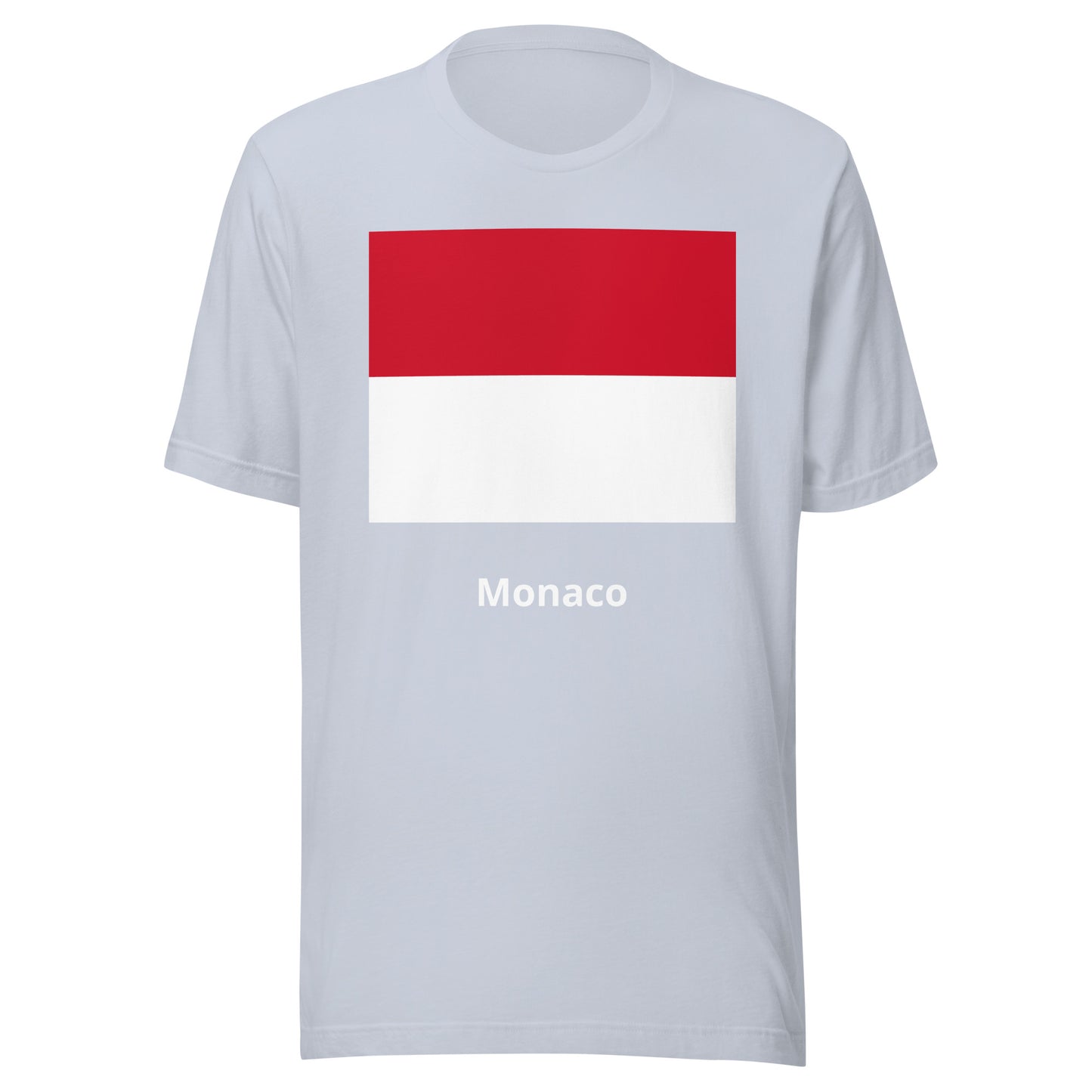 Monaco flag Unisex t-shirt