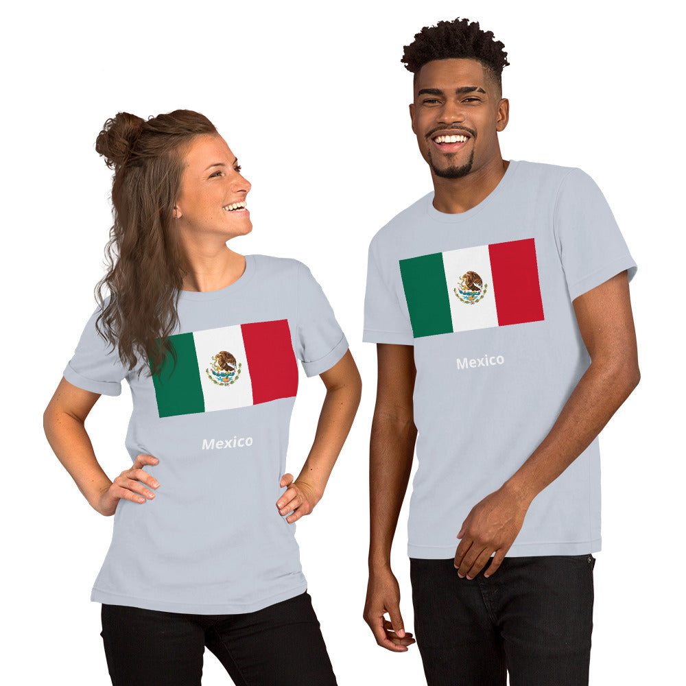 Mexico flag Unisex t-shirt