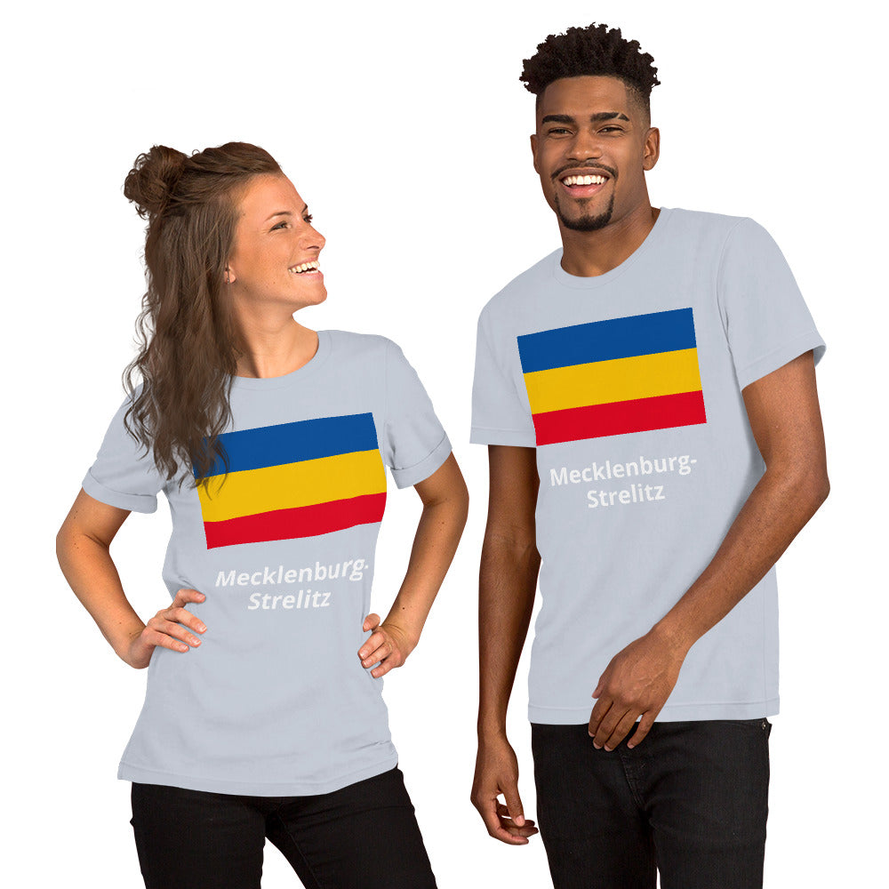 Mecklenburg-Strelitz flag Unisex t-shirt