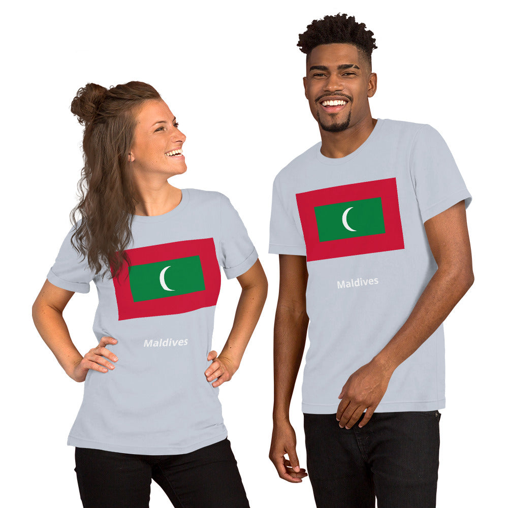 Maldives flag Unisex t-shirt