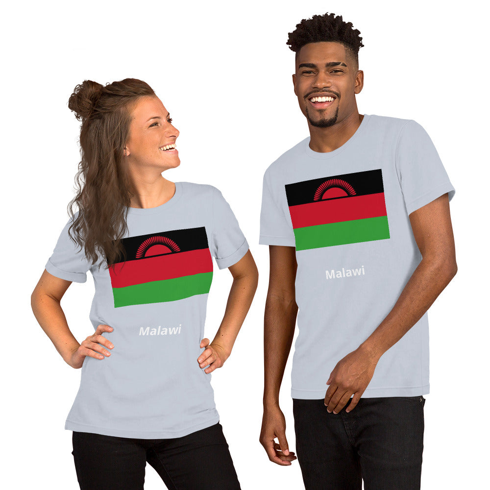 Malawi flag Unisex t-shirt