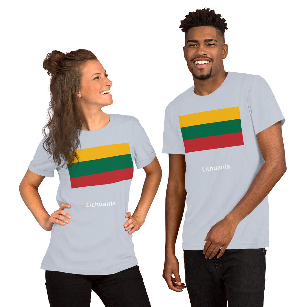 Lithuania flag Unisex t-shirt