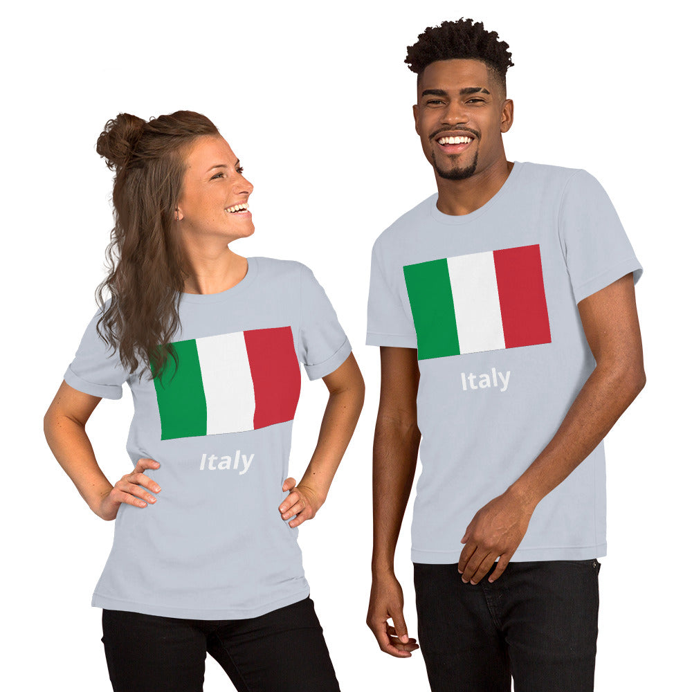 Italy flag Unisex t-shirt