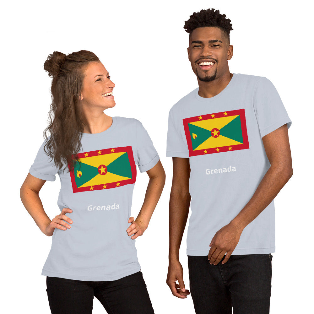 Grenada flag Unisex t-shirt