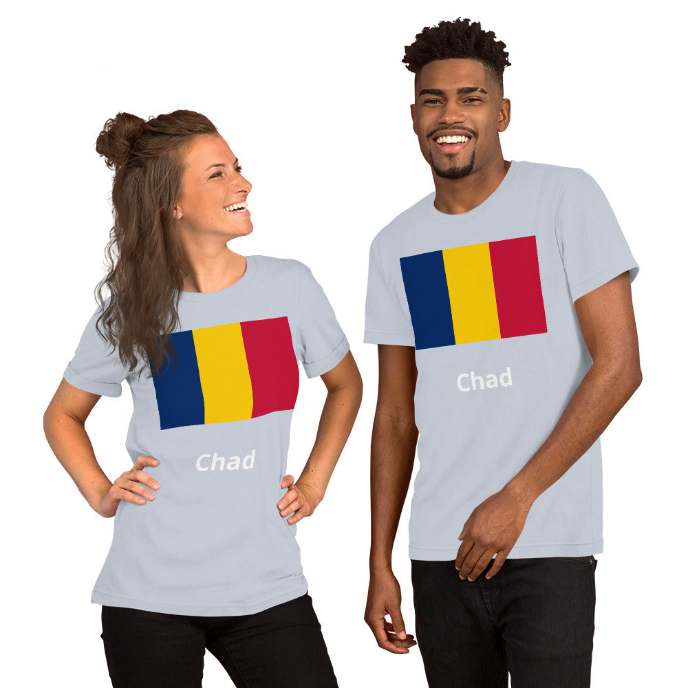 Chad flag Unisex t-shirt
