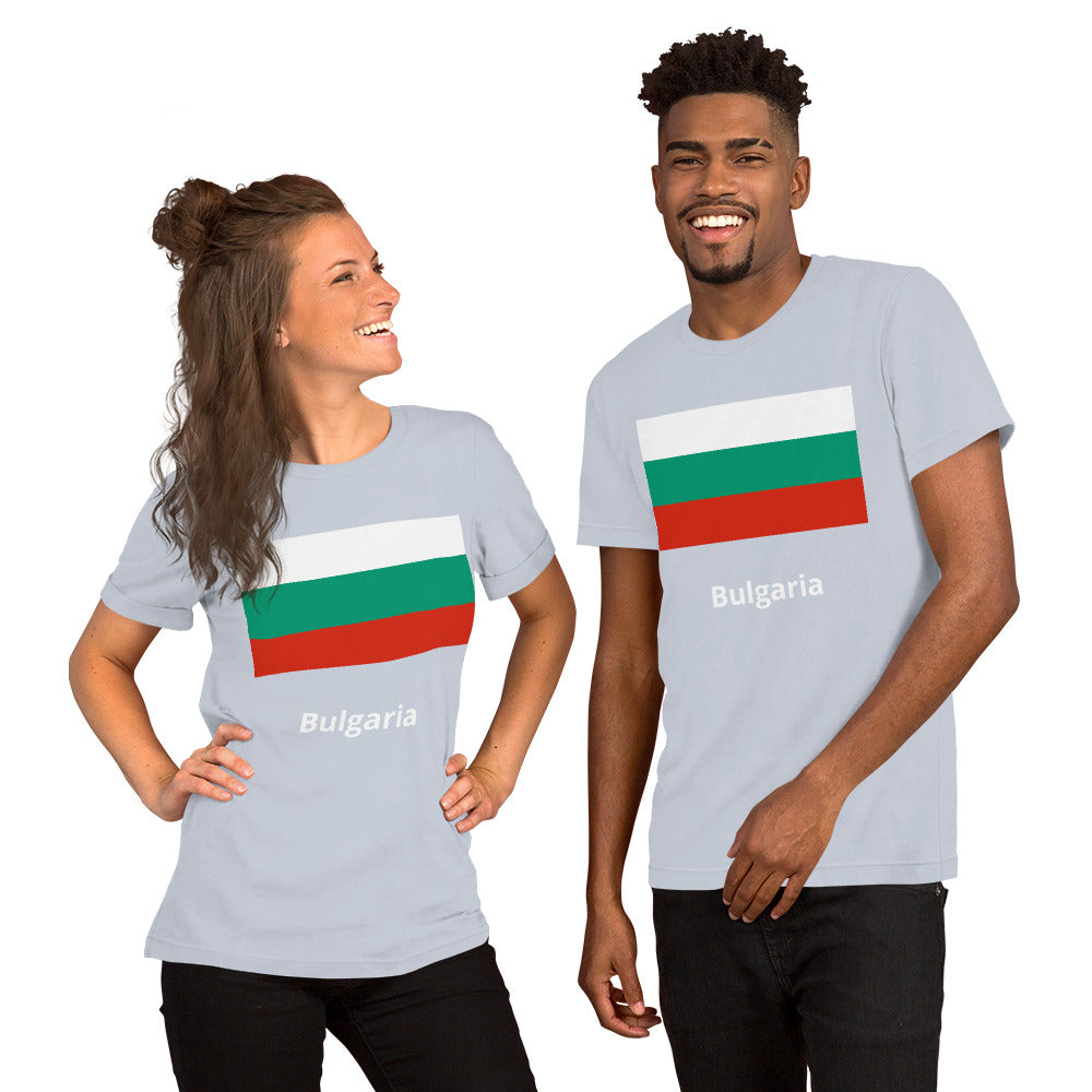 Bulgaria flag Unisex t-shirt