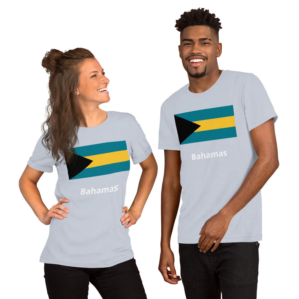 Bahamas flag Unisex t-shirt