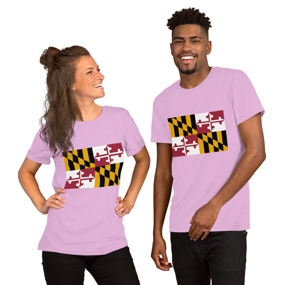 Maryland flag Unisex t-shirt