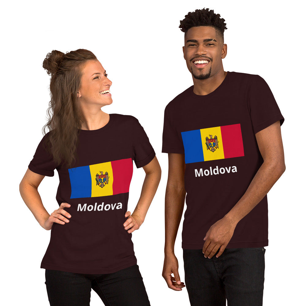 Moldova flag Unisex t-shirt