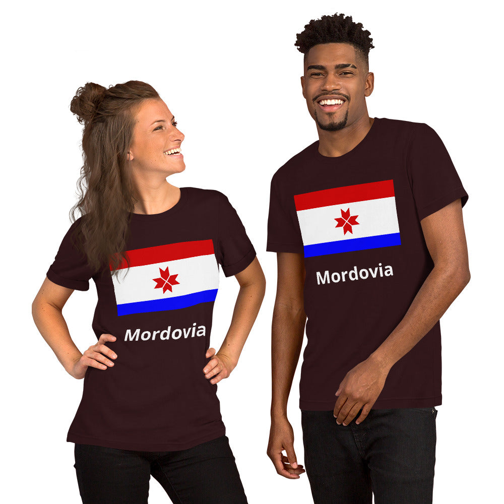 Mordovia flag Unisex t-shirt