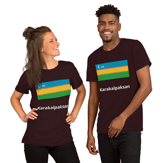 Karakalpakstan flag Unisex t-shirt