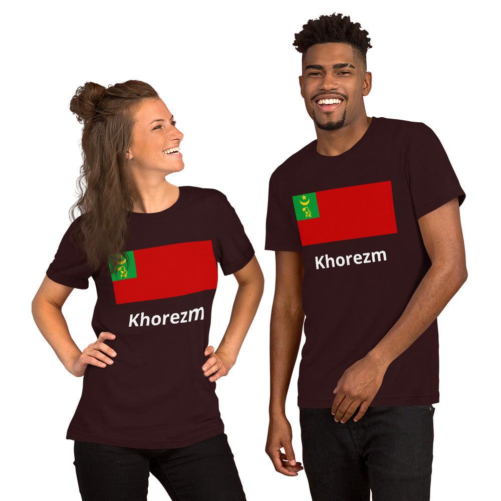 Khorezm flag Unisex t-shirt