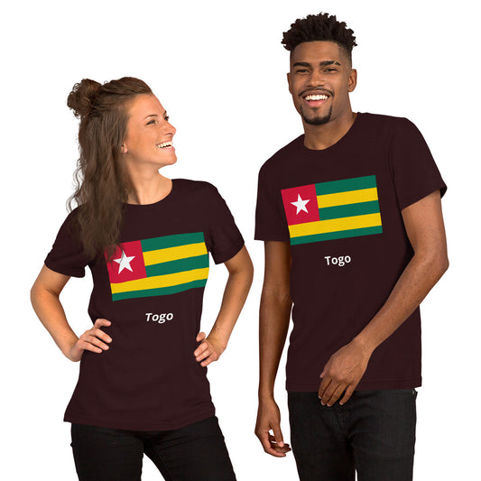 Togo flag Unisex t-shirt