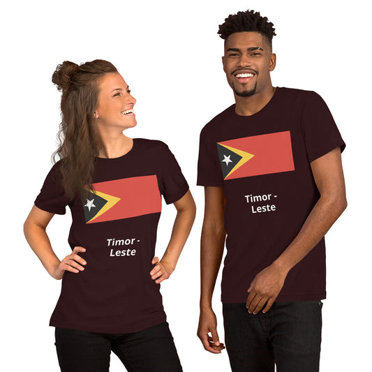 Timor - Leste flag Unisex t-shirt