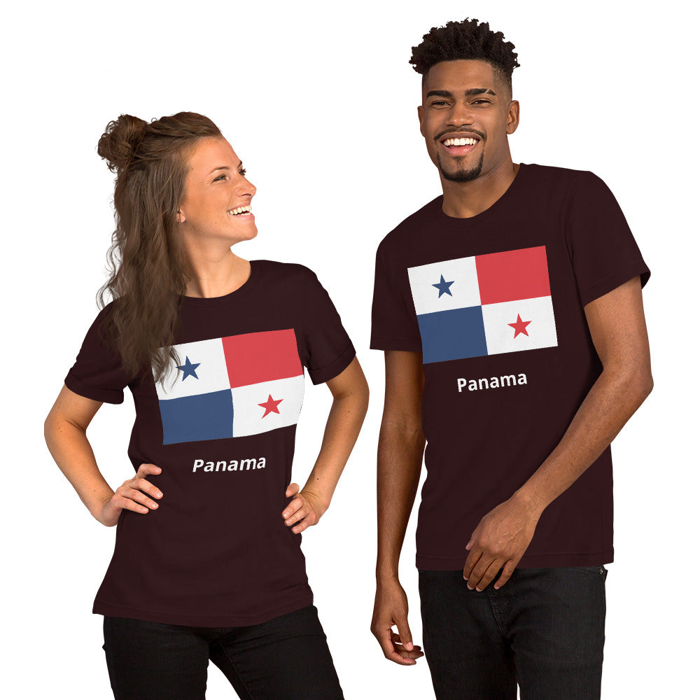 Panama flag Unisex t-shirt