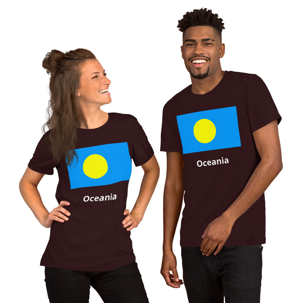 Oceania flag Unisex t-shirt