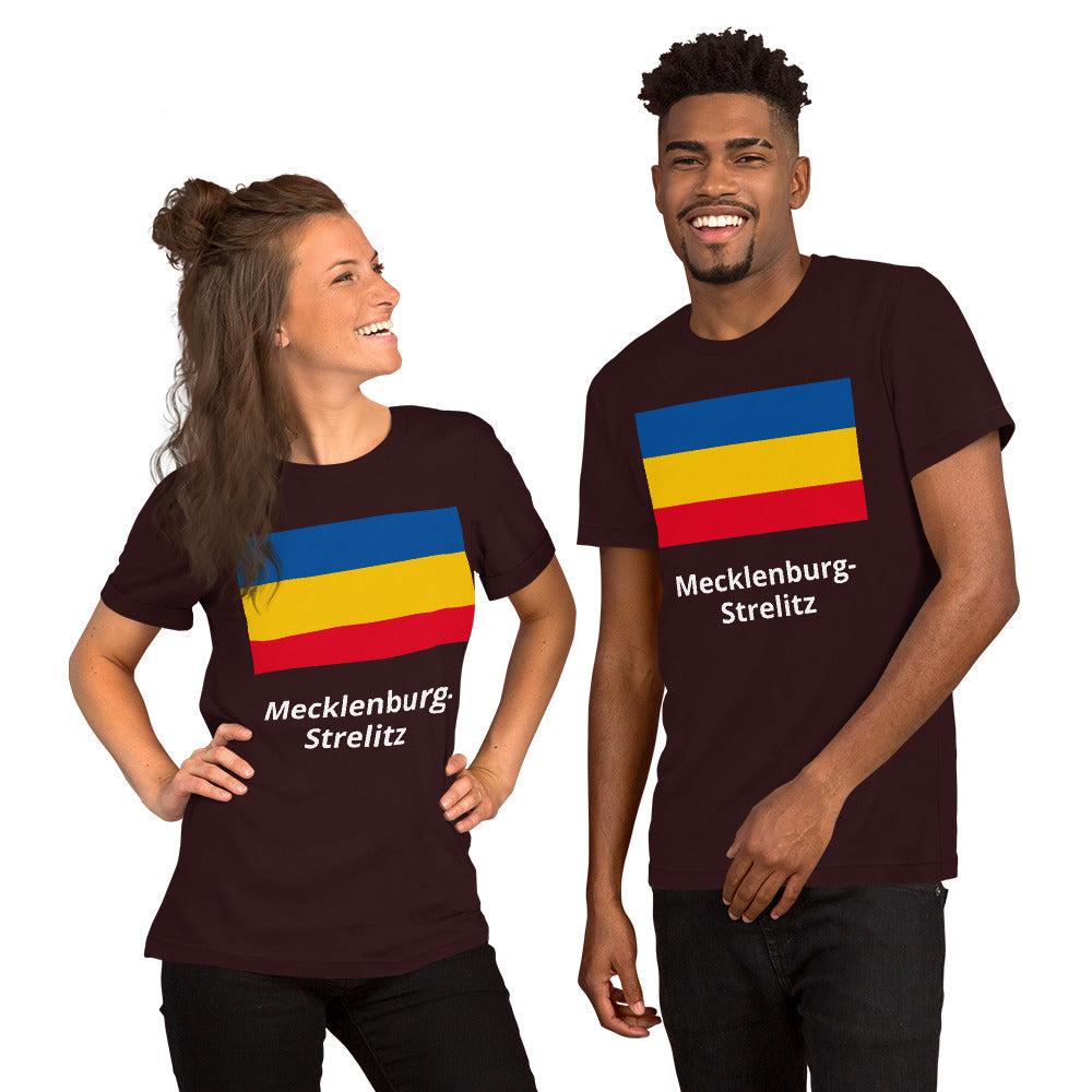 Mecklenburg-Strelitz flag Unisex t-shirt