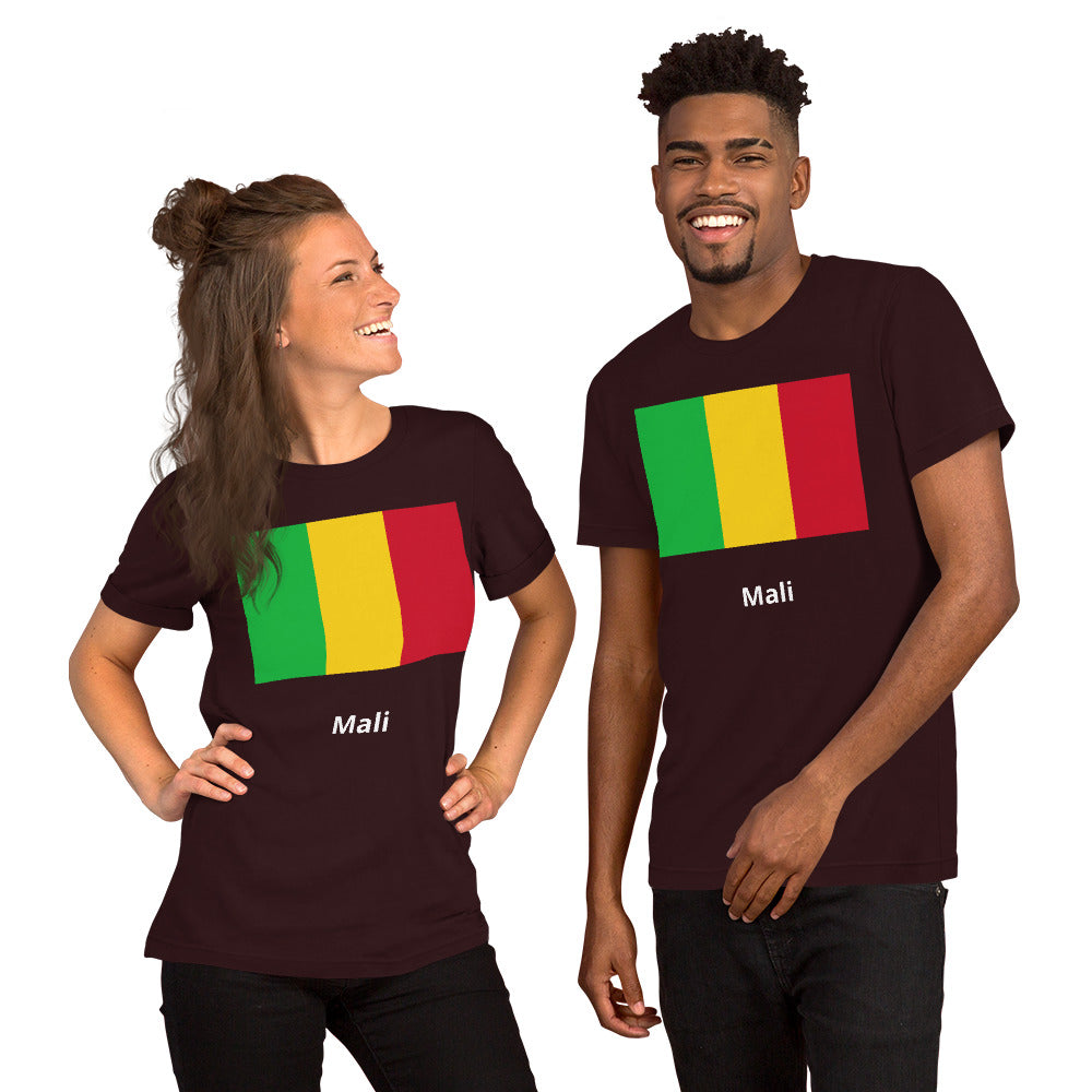 Mali flag Unisex t-shirt