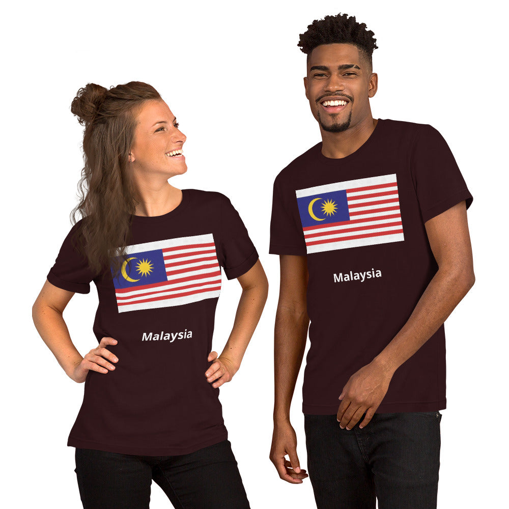 Malaysia flag Unisex t-shirt