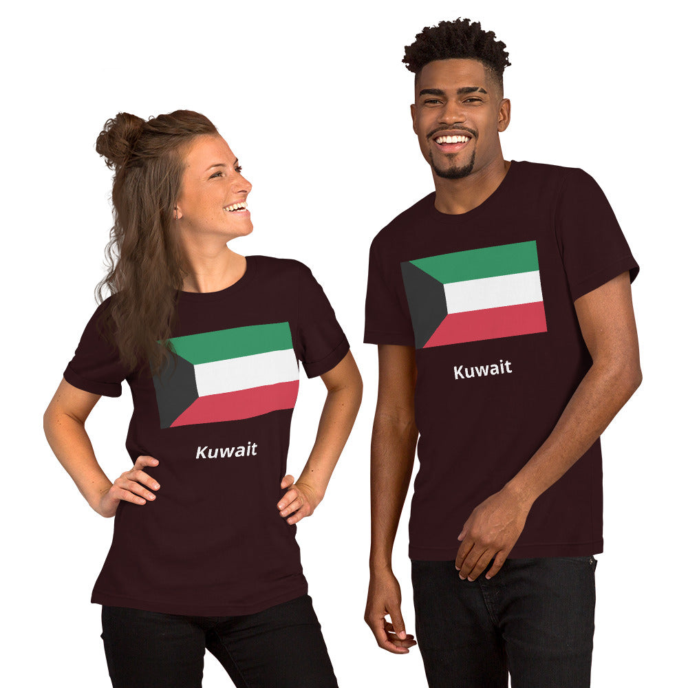 Kuwait flag Unisex t-shirt