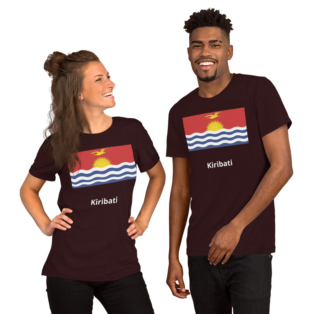 Kiribati flag Unisex t-shirt