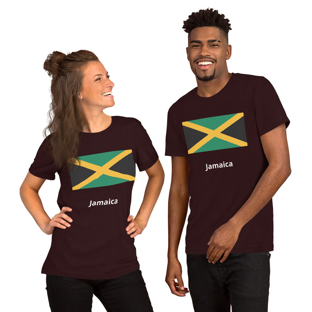 Jamaica flag Unisex t-shirt