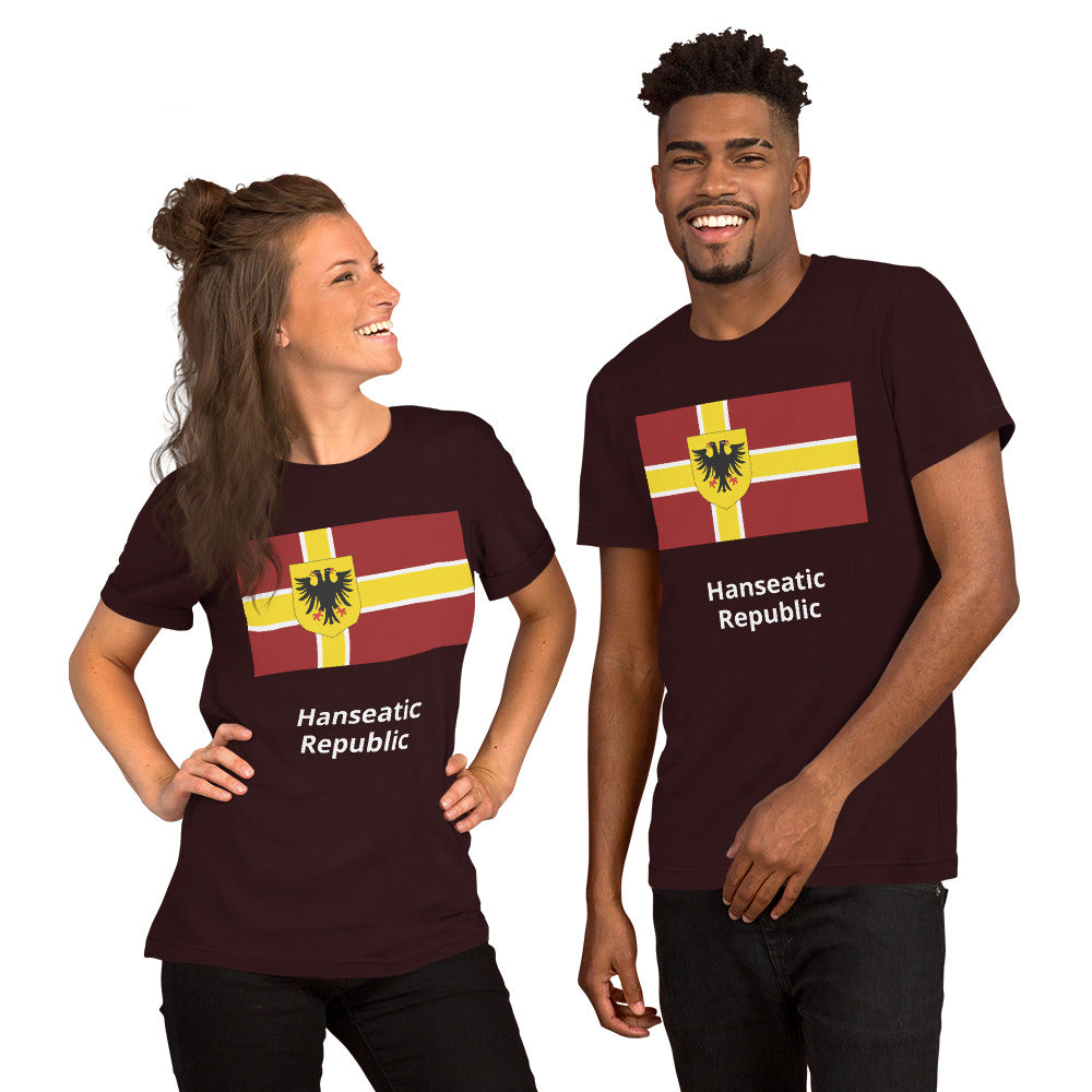 Hanseatic Republic flag Unisex t-shirt